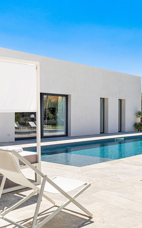 Villa Bonita: Exteriör, slå samman, Trädgård