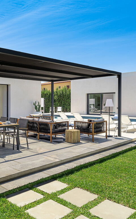 Villa Bonita: Exteriör, Trädgård