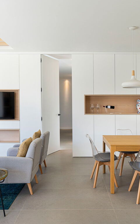 Villa Bonita: Lunchrum, Vardagsrum