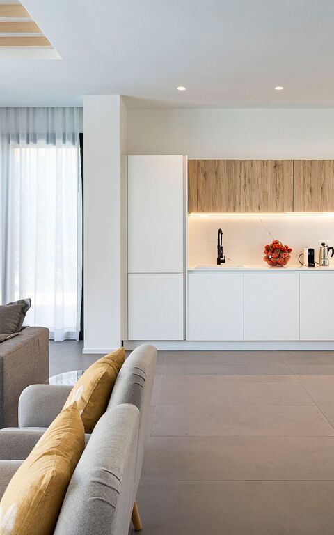 Villa Bonita: Kök, Lunchrum, Vardagsrum