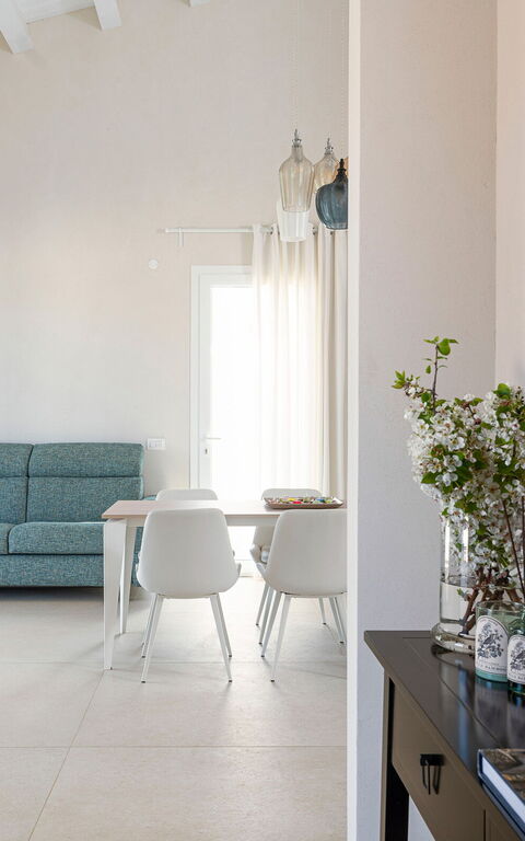 Villa Mora: Lunchrum, Vardagsrum