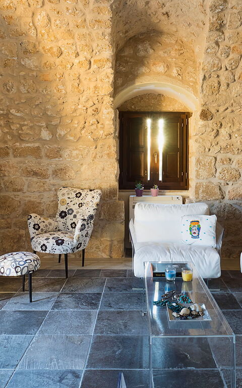 Villa Corte Dorata: Vardagsrum