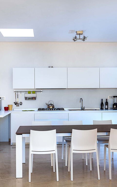 Villa Corte Dorata: Kök, Lunchrum