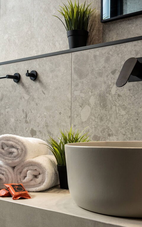 Villa Kallos: Badrum, Rumsinformation