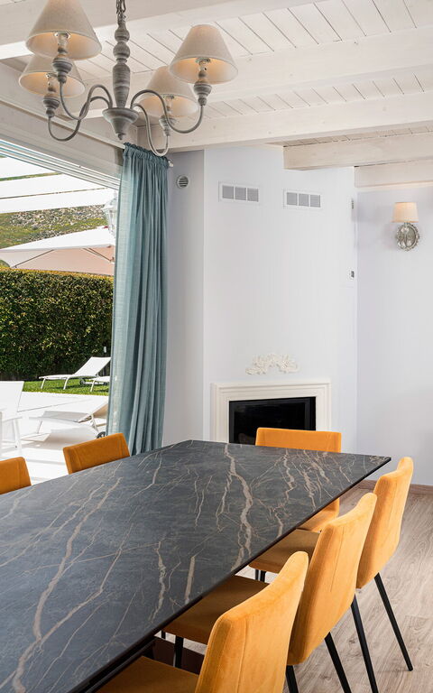 Villa Giutitta: Lunchrum, Vardagsrum