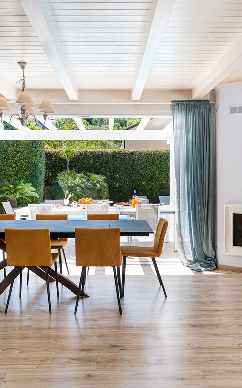 Villa Giutitta: Lunchrum, Vardagsrum