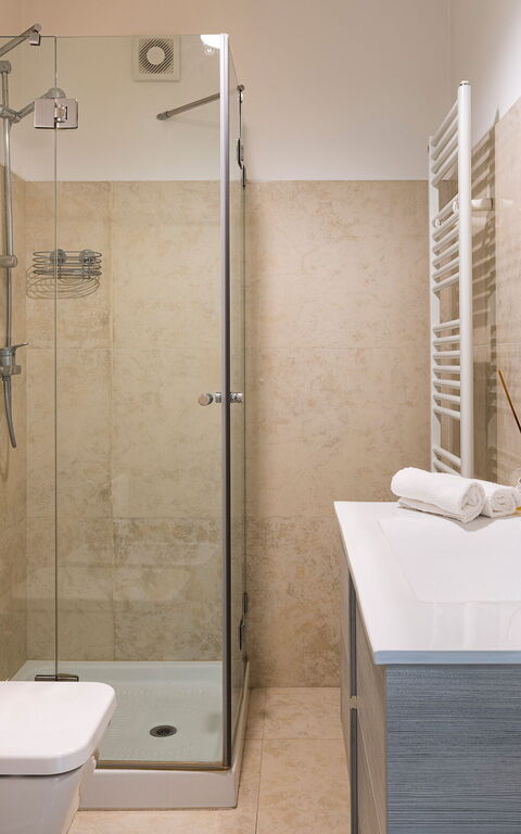 Villa Giutitta: Badrum