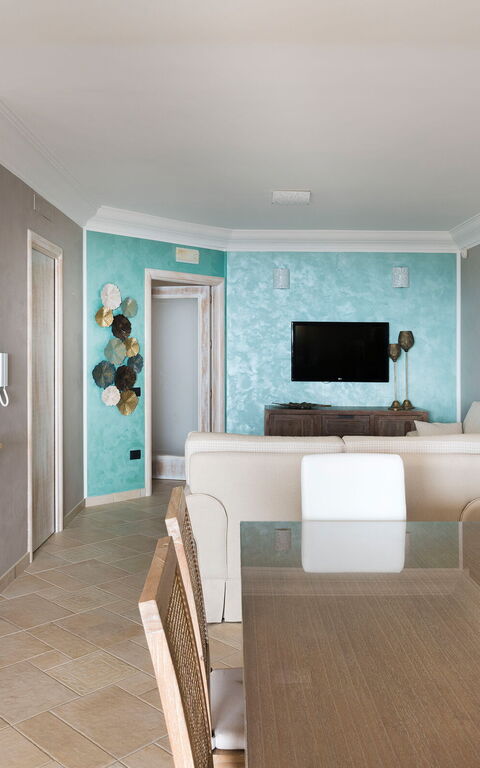 Villa Anthea: Lunchrum, Rumsinformation, Vardagsrum