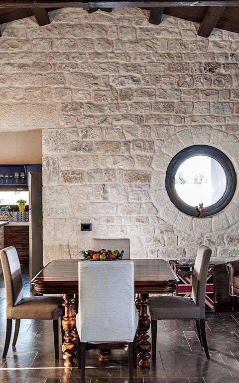 Corte Moscata: Lunchrum, Vardagsrum