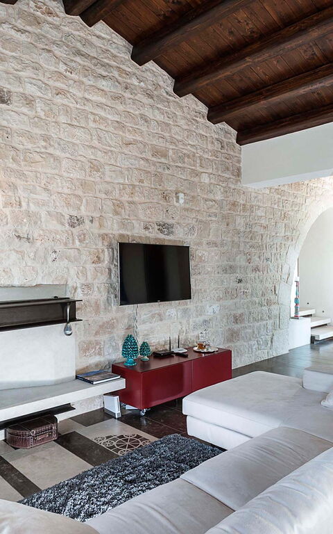 Corte Moscata: Lunchrum, Vardagsrum