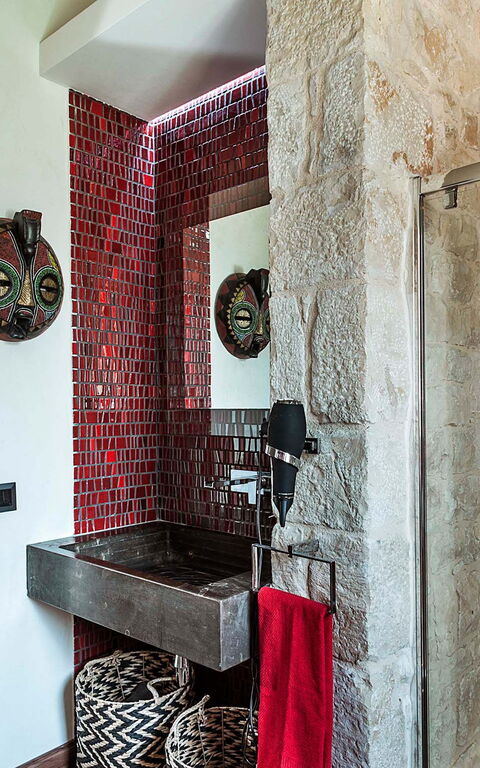 Corte Moscata: Badrum