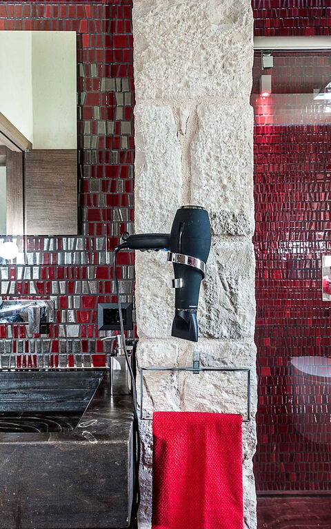 Corte Moscata: Badrum