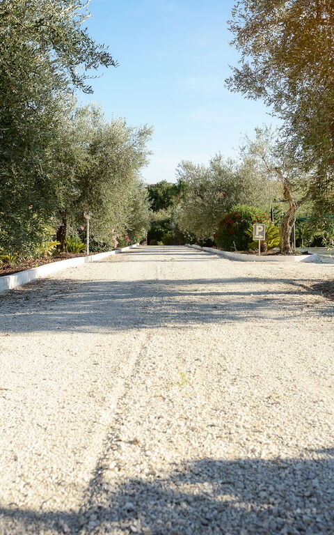 Villa Vittoria: Trädgård, Utomhus, Visningar