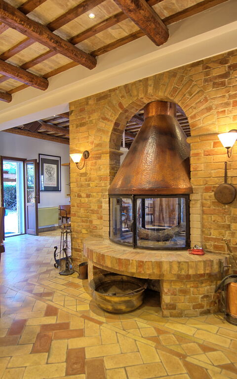 Villa Vittoria: Lunchrum, Vardagsrum