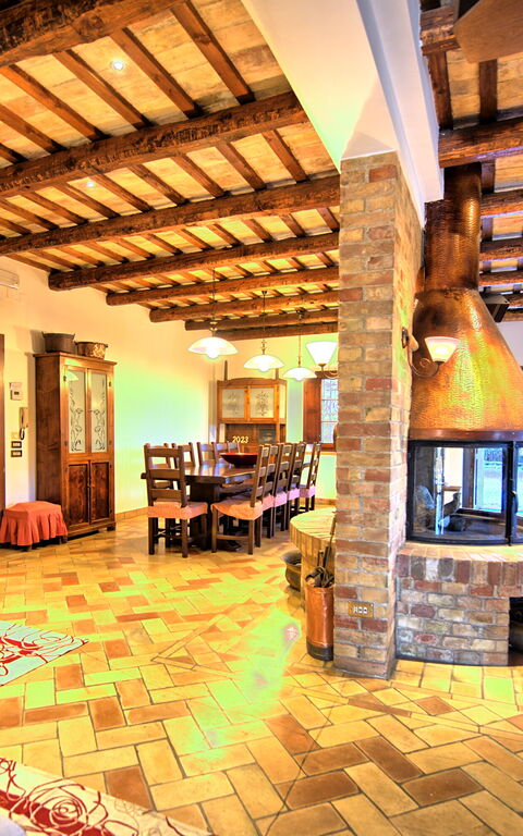 Villa Vittoria: Lunchrum, Vardagsrum