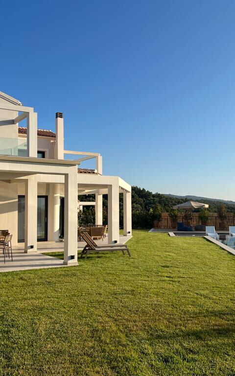 Villa Acropolitana: Balkong / terrass / uteplats, Exteriör, slå samman, Sommar, Trädgård, Utomhus, Visningar