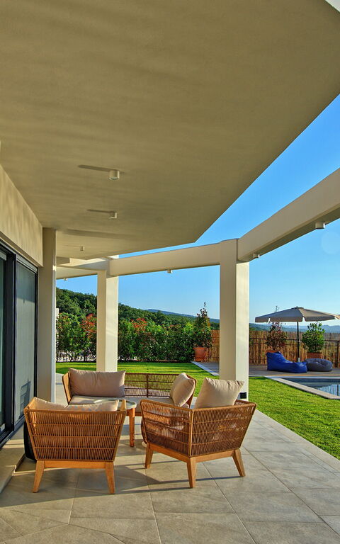 Villa Acropolitana: Exteriör, slå samman, Trädgård, Utomhus