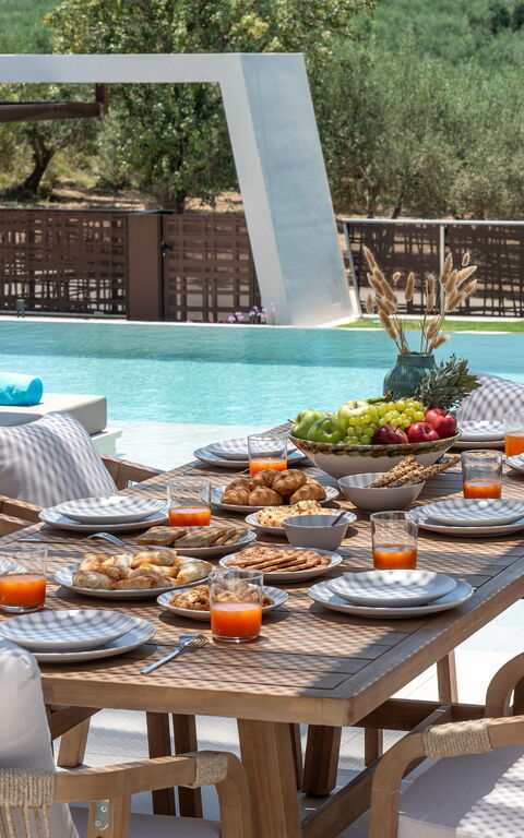 Villa El: Balkong / terrass / uteplats