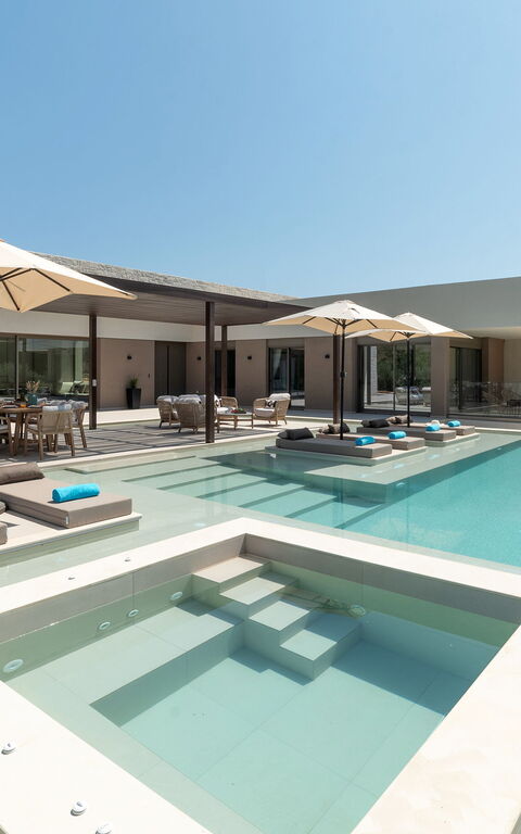 Villa El: badkar, slå samman