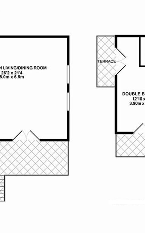 Iro Royal Villa: Planimetri