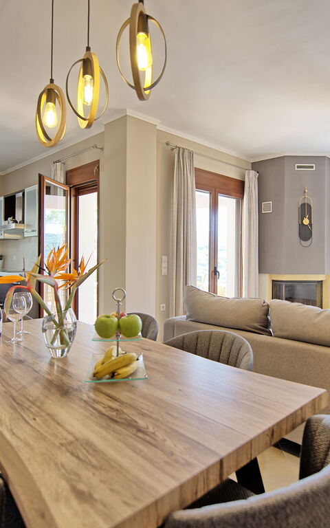 Villa Kostantina: Lunchrum