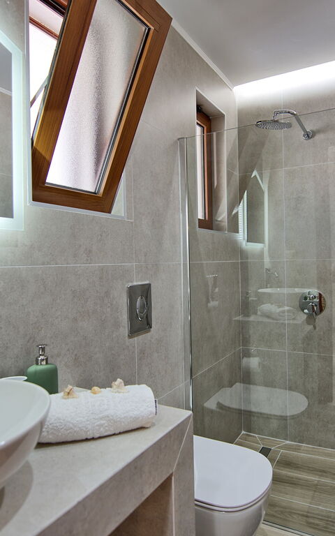 Villa Kostantina: Badrum