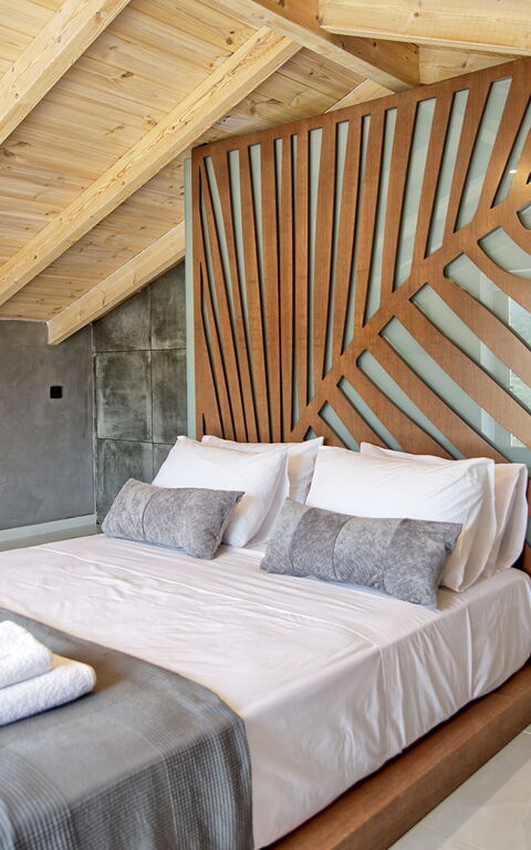 Villa Silentium Evilia: sovrum