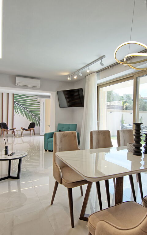 Villa Silentium Evilia: Lunchrum, Vardagsrum