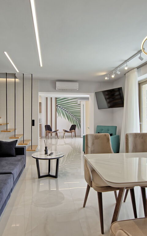 Villa Silentium Evilia: Lunchrum, Vardagsrum