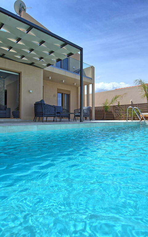 Villa Silentium Ionia: Balkong / terrass / uteplats, Exteriör, slå samman, Utomhus