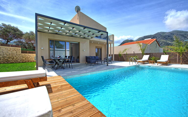 Villa Silentium Ionia: Exteriör, slå samman, Sommar, Utomhus