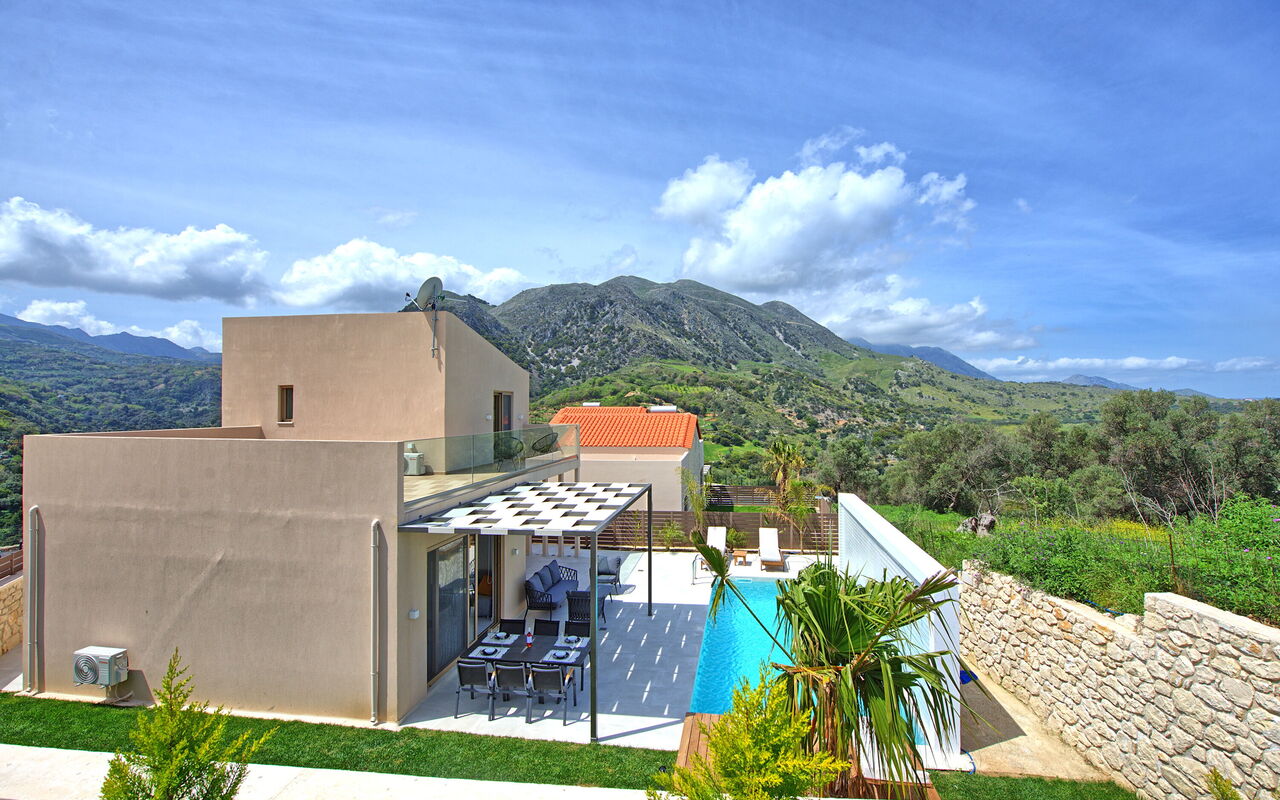 Villa Silentium Ionia: Exteriör, slå samman, Utomhus, Visningar