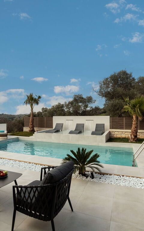 Villa Silentium Olia: Exteriör, slå samman, Utomhus