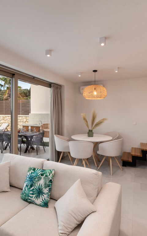 Villa Silentium Olia: Lunchrum, Vardagsrum