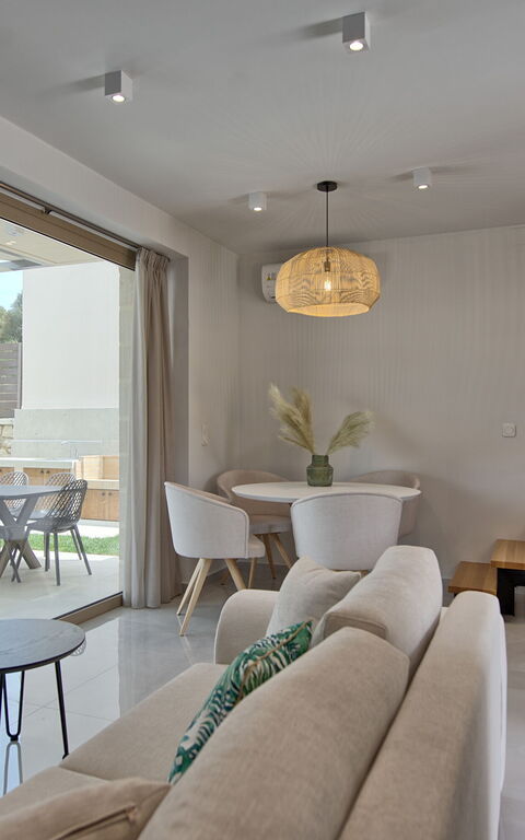 Villa Silentium Olia: Lunchrum, Vardagsrum