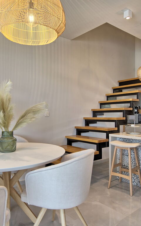 Villa Silentium Olia: Kök, Lunchrum