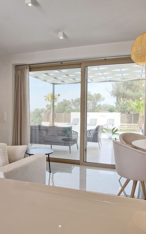 Villa Silentium Olia: Lunchrum, Vardagsrum