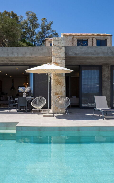 Villa Otter: Exteriör, slå samman, Utomhus