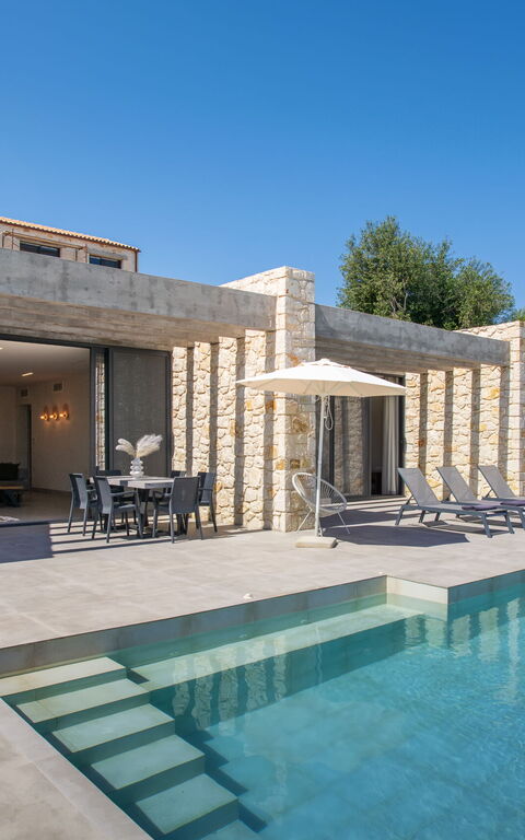 Villa Otter: Exteriör, slå samman, Utomhus