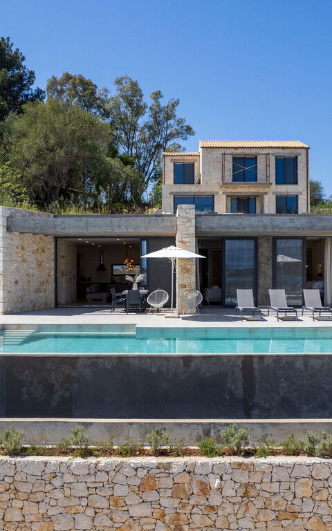 Villa Otter: Exteriör, slå samman, Utomhus