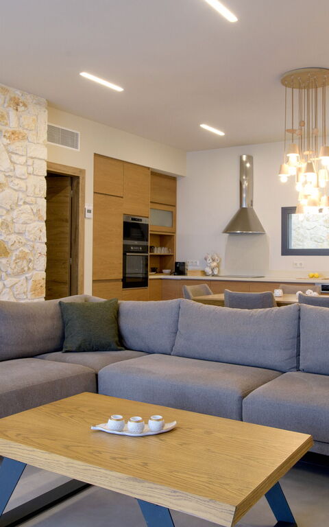 Villa Otter: Kök, Lunchrum, Vardagsrum