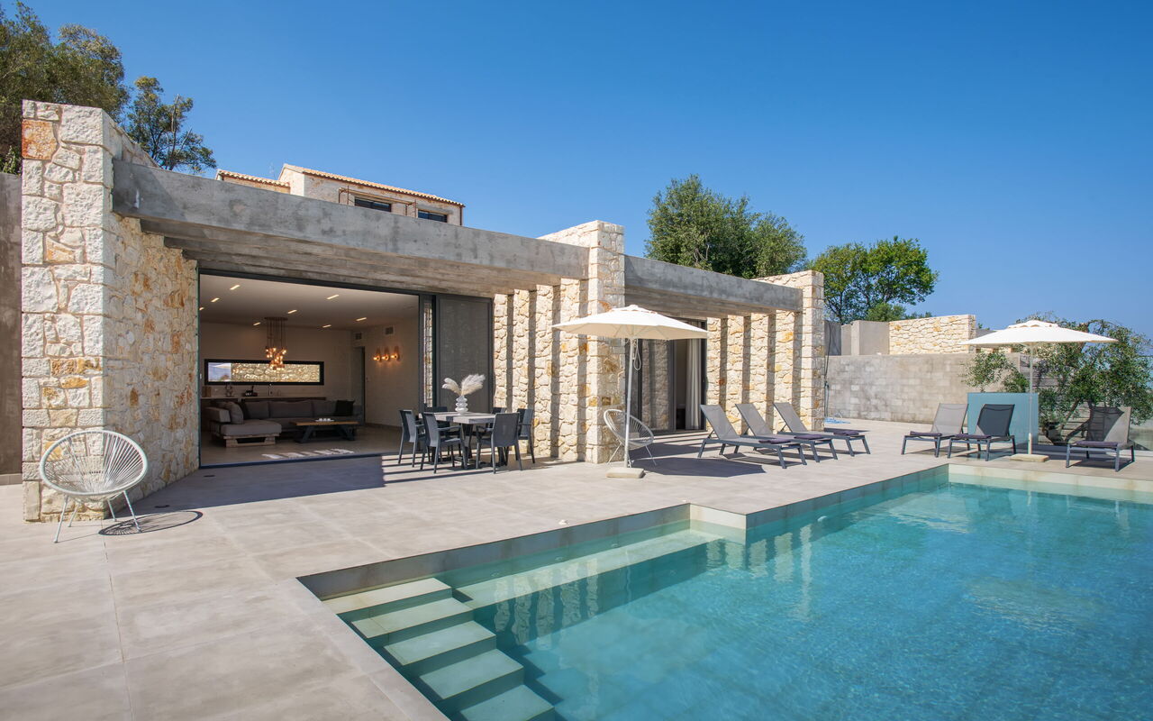 Villa Otter: Exteriör, slå samman, Utomhus