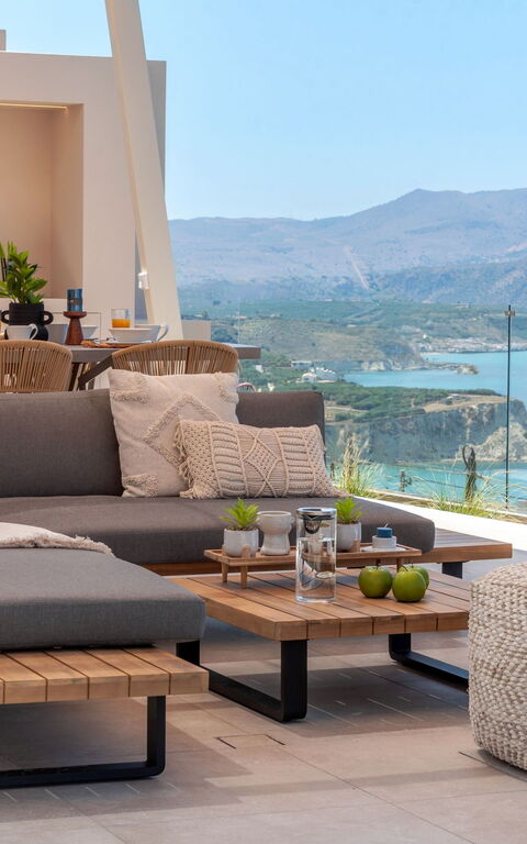 Seaview Lux: Balkong / terrass / uteplats, Exteriör, Utomhus