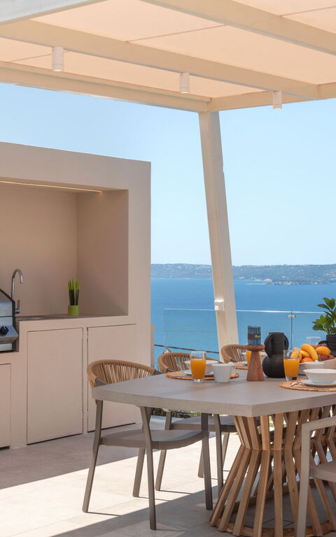 Seaview Lux: Balkong / terrass / uteplats, Exteriör, Utomhus