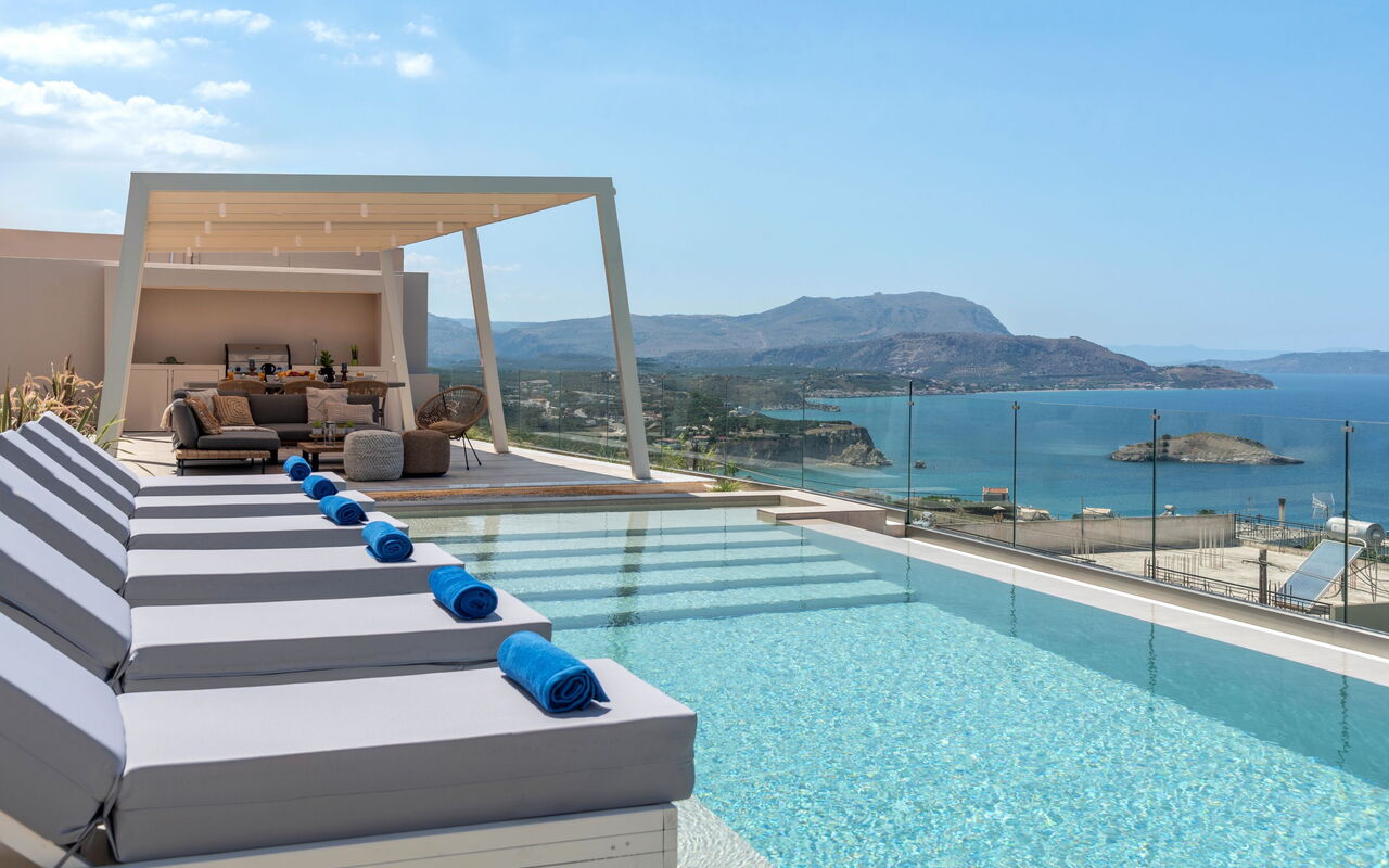 Seaview Lux: Exteriör, slå samman, Utomhus