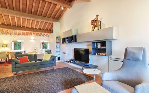 Semesterboende La Terrazza: Vardagsrum