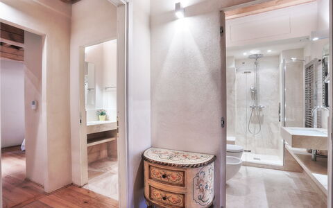 Semesterboende La Terrazza: Badrum