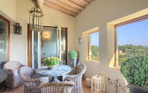 Semesterboende La Loggia: Vardagsrum