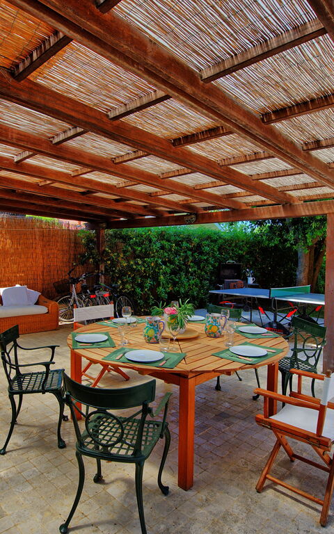 Villa Dolce Vita: Balkong / terrass / uteplats, Utomhus