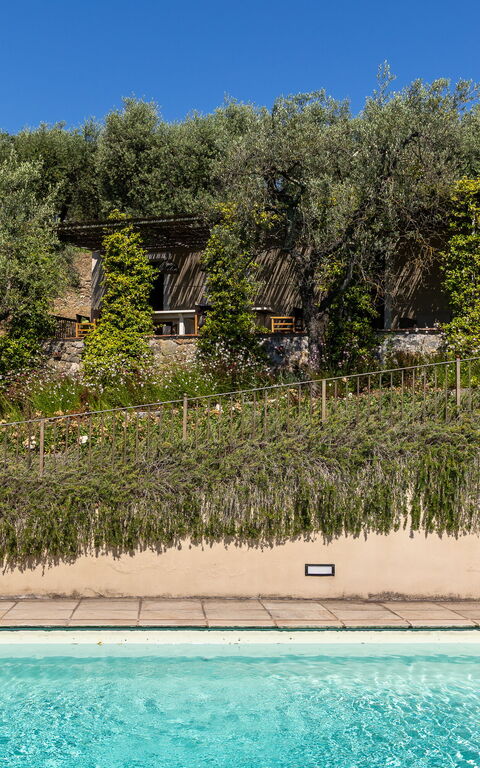 Villa Bellostare: slå samman, Utomhus